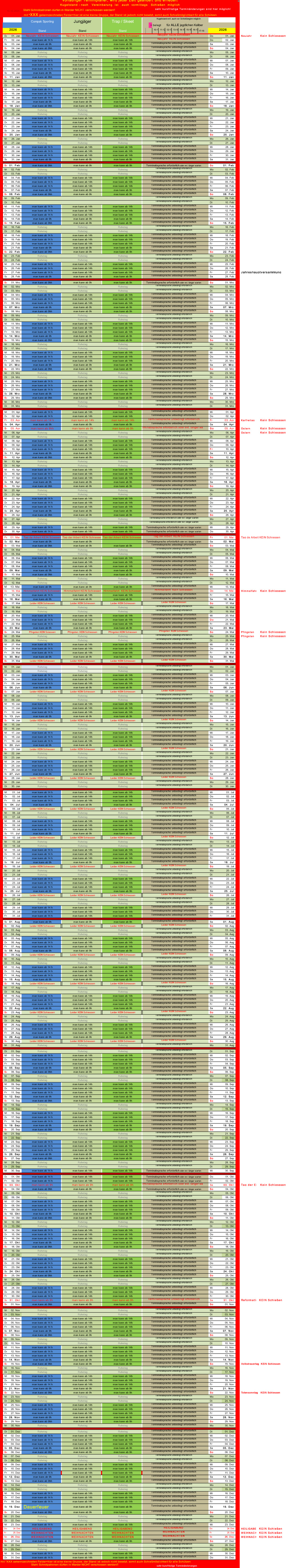 AA-Schiesssstand Warder26 AA-Schiesssstand Warder26