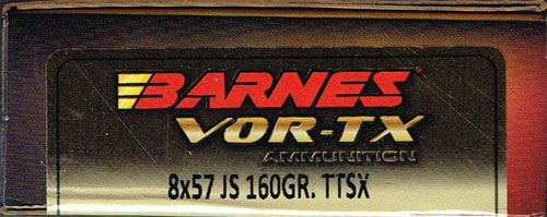 Barnes 8x57 IS 160