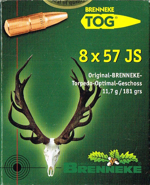 Brenneke TOG 8x57 JS