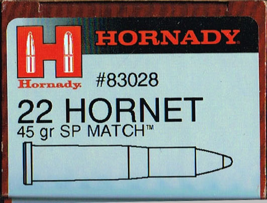 Hornady.22 Hornet45